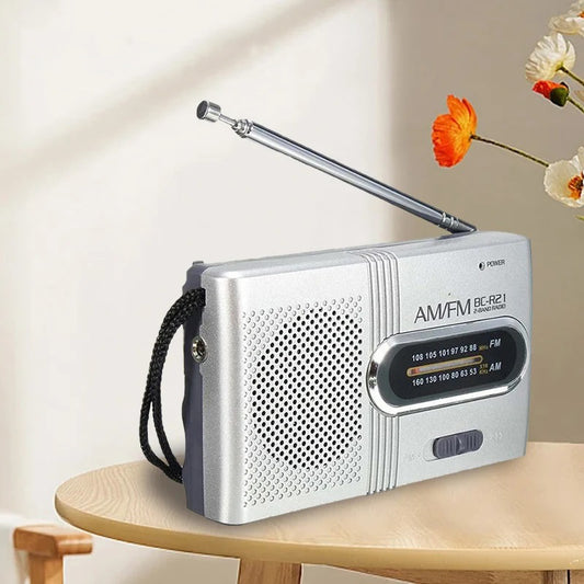 Mini Radio AM FM Battery Operated Home Soundbox