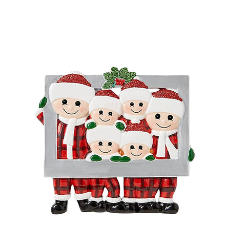 DIY Christmas Family Pendant Decorations for Home