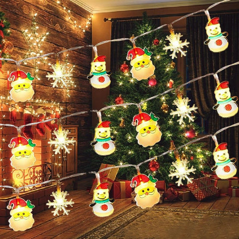Christmas Tree LED String Lights Festive Home Decor and Gift