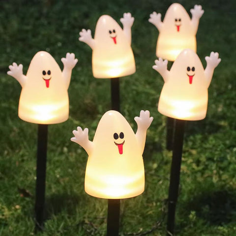 Holiday Lollipop Lights Festive Solar Outdoor Decorations