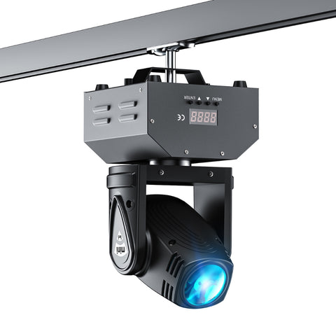 15W Mini LED Moving Head Light DMX512 RGBW Light Beads 4 In 1 Beam Stage Light